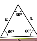Definicija jednakostraničnog trokuta
